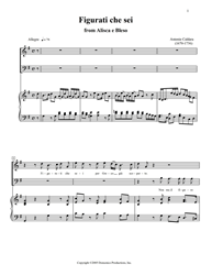 Figurati che sei Baroque duet, soprano and bass, opera duet, download