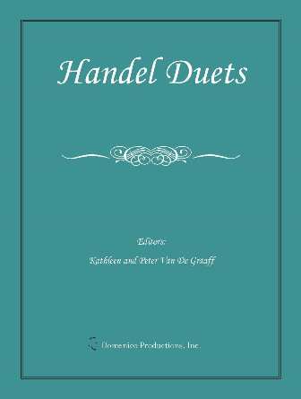 Handel Duets Handel Duets, treble voices, opera duets