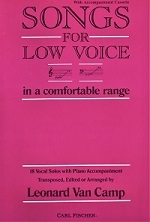 Songs for Low Voice in a ComfortableRange 
