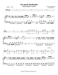 Un marte furibondo baritone or bass aria download, intermezzo aria, early music, Baroque aria
