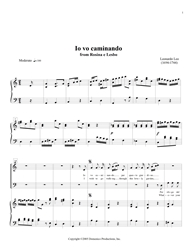 Io vo caminando Baroque duet, soprano and bass, opera duet, download