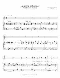A questa pellegrina soprano aria download, intermezzo aria, early music, Baroque aria, Orlandini