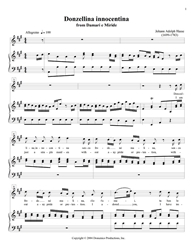 Donzellina innocentina soprano aria download, intermezzo aria, early music, Baroque aria, Hasse