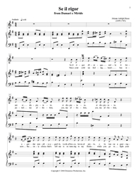 Se il rigor soprano aria download, intermezzo aria, early music, Baroque aria, Hasse